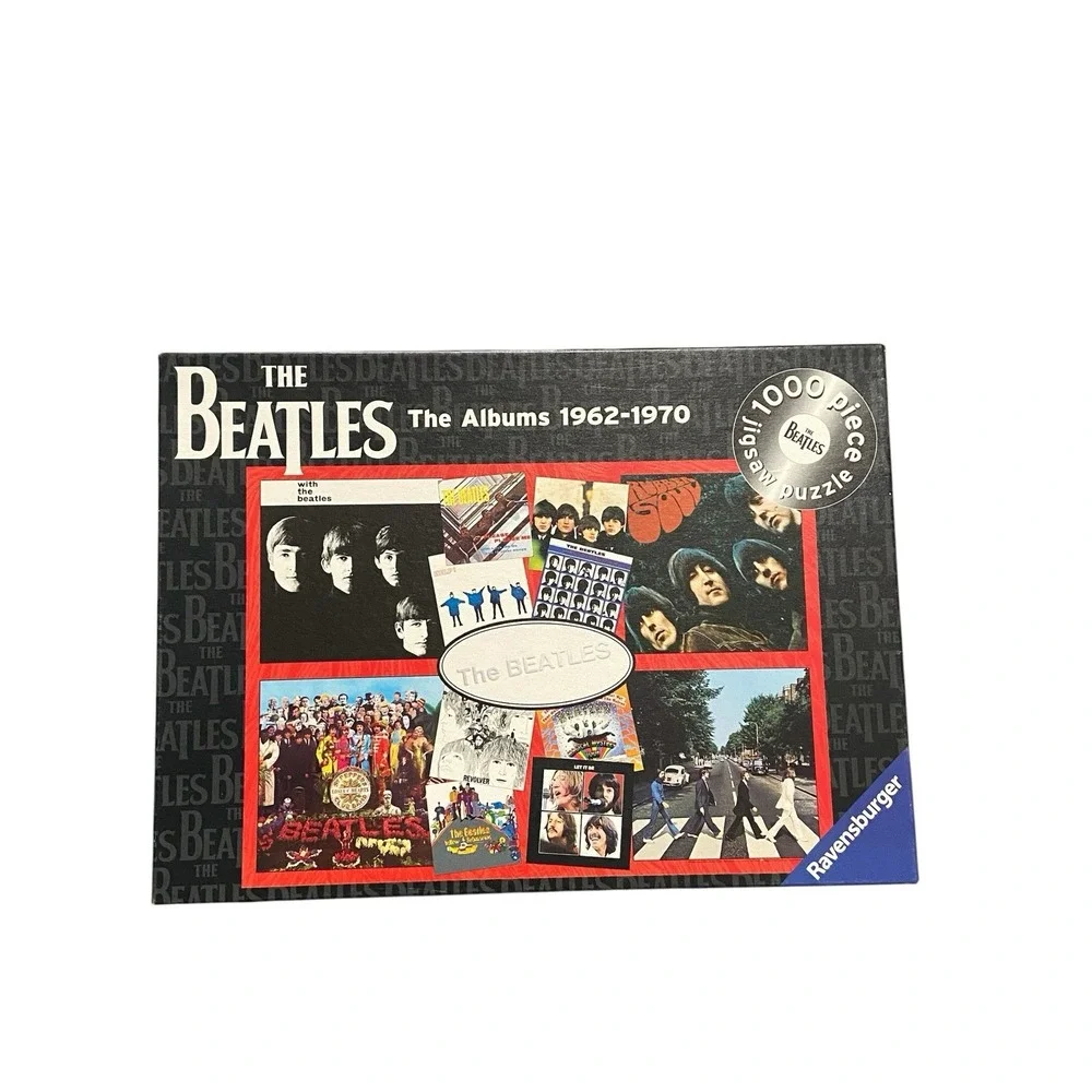 Ravensburger The Beatles The Albums 1962-1970 1000 Pc Puzzle 2001 Sealed Bag